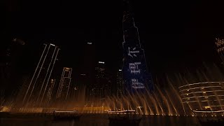 The Dubai Fountain  KalinkaКалинка [upl. by Auberon]