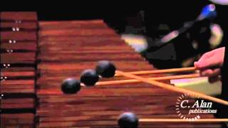 Tango Passacaglia marimba duet by Jacob Remington [upl. by Ahtelahs]