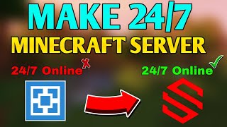 How to Make Aternos 247 Server  In Aternos  Make 247 Minecraft Server [upl. by Akina]