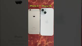 iPhone 6 Vs iPhone 15 Boot Test iphone tech [upl. by Lacombe]