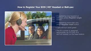 EOS  HD  How to Register Your HME EOS  HD Headset or BeltPac [upl. by Leonardi]