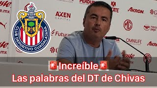 🚨Las INCREÍBLES palabras de Ortega tras derrota de Chivas  Chivas 01 San Luis [upl. by Dhumma645]