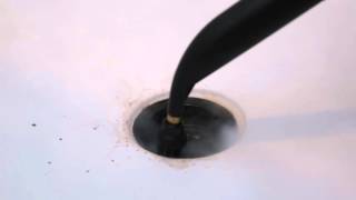 How to Clean a Shower Drain with a Steam Cleaner [upl. by Blunk]