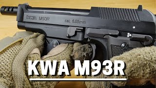 KWA M93R Raffica  The burst fire Beretta [upl. by Ireg]