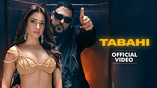 Badshah  Tabahi Official Video  Tamannaah  Retropanda Part 1 [upl. by Sager]