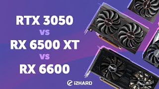 Тест RTX 3050 vs RX 6500XT vs RX 6600 [upl. by Nythsa]