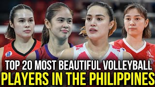 TOP 20 MOST BEAUTIFUL VOLLEYBALL PLAYERS IN THE PHILIPPINES [upl. by Opportuna22]