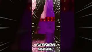 Tom Hiddleston Snake Dance funny youtubeshorts loki shorts [upl. by Faber870]