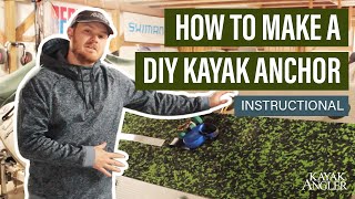 How To Make A DIY Kayak Anchor  Instructional [upl. by Ahsikram314]