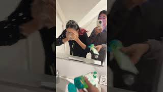 Unlimited face wash prank🫧 comedy youtubeshorts trending funny love viralvideo [upl. by Yuhas]