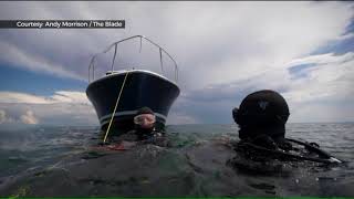 Shipwreck found in Lake Erie [upl. by Launam81]