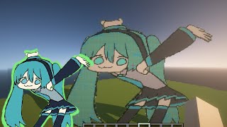 Hatsune Miku Sexyback Groove but in Minecraft [upl. by Marolda]