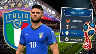 WHAT IF ITALY QUALIFIED FOR 2018 FIFA WORLD CUP [upl. by Arriaes]