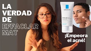 La Roche Posay Effaclar Mat vs La Roche Posay Toleraine Double Repair Matte Moisturizer [upl. by Enneite]