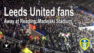 Leeds United fans away at Reading 201819 [upl. by Latoyia]