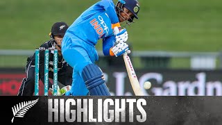 Mandhana Scores Century as India Dominate  HIGHLIGHTS  WHITE FERNS v India  1st ODI 2019 [upl. by Dorette]