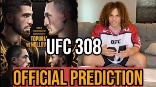 Max Holloway Will Beat Ilia Topuria  UFC 308 Breakdown amp Picks [upl. by Joost]