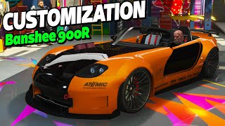 GTA 5 Online  Bravado Banshee 900R Customization Hennessey Viper  Bennys Original Motor Works [upl. by Danni84]