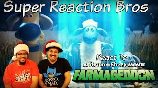 SRB Reacts to Farmaggeddon A Shaun the Sheep Movie Teaser Trailer [upl. by Nonek]