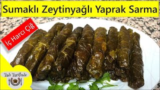 Sumaklı Zeytinyağlı Yaprak Sarma İç Harcı Çiğ [upl. by Files]