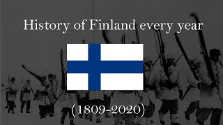 History of Finland every year 18092020 [upl. by Abercromby]