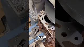 Amazing Process of Old Cylinder Head Milling shorts engine [upl. by Aidin]