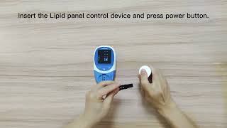 Sejoy Blood Lipid Meter Calibration Instructions BF101 [upl. by Llennoj404]