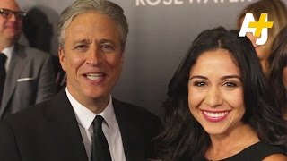 Jon Stewart Talks Press Freedom At Rosewater Premiere [upl. by Matty215]