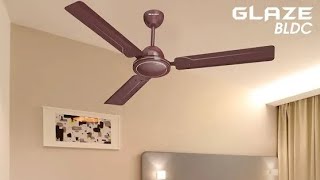 Havells Glaze Bldc 1200 Mm Bldc Motor With Remote 3 Blade Ceiling Fan [upl. by Lohrman]