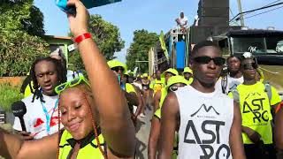 Antigua and Barbuda Carnival  Tshirt Mas  On Road July 28 2024 [upl. by Jovitah]