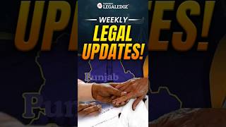 Weekly Legal Updates What You Missed ⚖️🔥 [upl. by Tannie870]