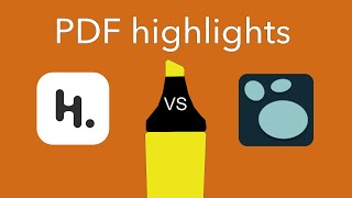 Heptabase vs Logseq  working with PDF highlights [upl. by Raama]