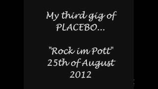 PLACEBO quotI knowquot live at Rock Im Pott 2012 [upl. by Ayotnom25]