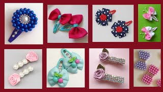 Beautiful Hair Clips Diycute hair clip of girlshaircliphairstyle [upl. by Marinelli]