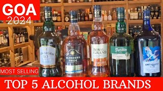 TOP 5 ALCOHOL BRANDS OF 2 LITERS  GOA  ALCOHOL LATEST PRICE  SURESH SHARMA  HINDI [upl. by Llireva]