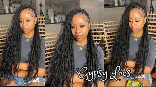 Fairy Locs  Installing Handmade Locs  DeraStyles [upl. by Emina]