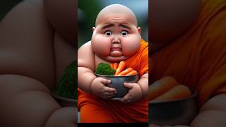 So Cute Little Baby Monk So Cute 🪸🪸🪸🪸🪸🪸🌿😱😱 youtub shorts [upl. by Aloisius810]