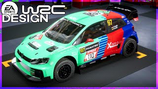 Max Kruse Racing Design  Speedbuild  EA SPORTS WRC [upl. by Kamin]