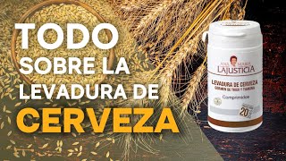 TODO SOBRE LA LEVADURA DE CERVEZA  ANA MARÍA LA JUSTICIA [upl. by Ahsilyt]