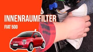 Wie FIAT 500 Innenraumfilter wechseln 👃 [upl. by Lseil]