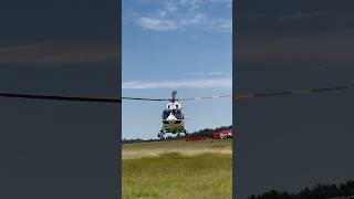 airbus h145 helicopter takeoff germany [upl. by Stuckey]