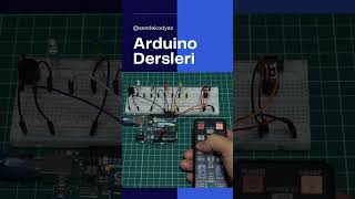 TV Kumandası ile LED Kontrolü  Arduino Dersleri ve Arduino Projeleri arduino robotikkodlama [upl. by Alfred]