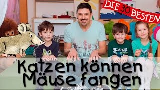 🌺 Katzen können Mäuse fangen  Singen Tanzen und Bewegen  Kinderlieder [upl. by Bolte282]