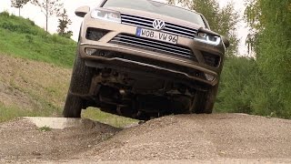 Volkswagen Touareg OffRoad Test Drive [upl. by Ayote]