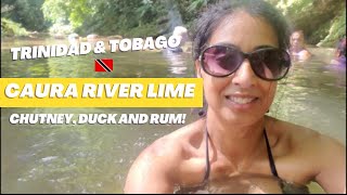 An Authentic Caura River Lime in Trinidad amp Tobago with Queen of Curry Duck [upl. by Pickett73]