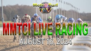 16 August 2024  Philippines Horse Racing Live  Metro Manila Turf Club Inc [upl. by Ahsenal]