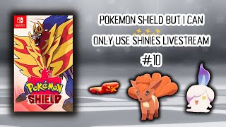 Motostoke Gym FULL ODDS shiny hunting  Pokemon Shield but I can only use SHINIES stream 10 [upl. by Enaj]