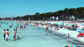 Alcudia beach Majorca July 2010 [upl. by Hameean238]