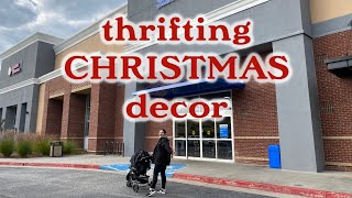 HOLIDAY Home Decor On A Budget  Thrift With Me  CHRISTMAS 2023 [upl. by Pascasia956]