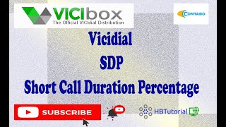 Vicidial Reduce Short Call Duration Percentage SDP  contabo vicidial voip [upl. by Colier]